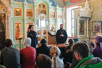 Урок безопасности в Сергиевском храме села Трубино