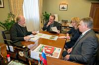 Встреча с генеральным директором объединения «Газпром космические системы» в г. Щелково