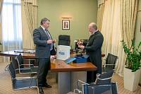 Встреча с генеральным директором объединения «Газпром космические системы» в г. Щелково