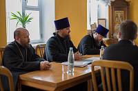 Собрание совета Богородского благочиния в селе Воскресенском