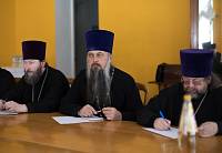 Собрание совета Богородского благочиния в селе Воскресенском