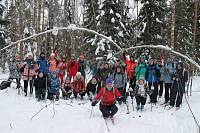 Лыжный экологический поход прихода храма Новомучеников и исповедников Церкви Русской г.о. Балашиха