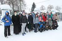 Лыжный экологический поход прихода храма Новомучеников и исповедников Церкви Русской г.о. Балашиха