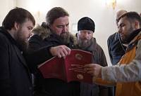 Духовенство Богородского округа в Серафимовском храме села Федино