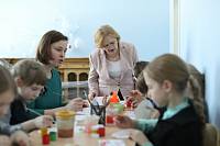 Открытие выставки регионального этапа Международного конкурса «Пасхальное яйцо-2018» в Ногинске