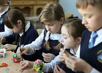 Открытие выставки регионального этапа Международного конкурса «Пасхальное яйцо-2018» в Ногинске