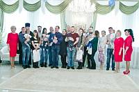 Поздравление молодых родителей в г. Куровское