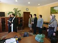 Освящение здания налоговой службы