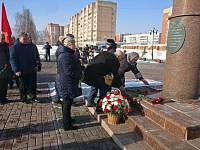 День памяти военнослужащих, погибших в локальных войнах и военных конфликтах, в Шатуре