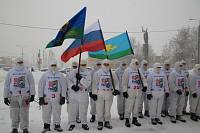 Завершение лыжного перехода военнослужащих ВДВ по территории Московской области