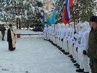 Завершение лыжного перехода военнослужащих ВДВ по территории Московской области