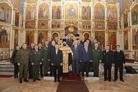 Встреча с командирами войсковых частей в Богоявленском соборе г.Ногинска