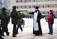 Присяга в учебном центре войск радиационной, химической и биологической защиты