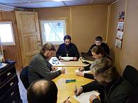 Собрание ответственных за различные направления деятельности в Шатурском благочинии