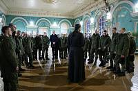 Военнослужащие в Никольском храме г. Орехово-Зуево