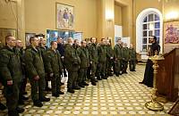 Военнослужащие в Никольском храме г. Орехово-Зуево