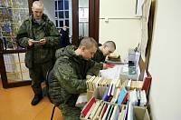 Военнослужащие в Никольском храме г. Орехово-Зуево