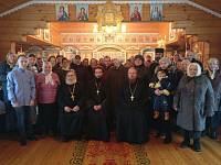 Престольный праздник в Архангельском храме села Пышлицы