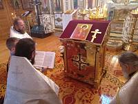 Престольный праздник в Архангельском храме села Пышлицы