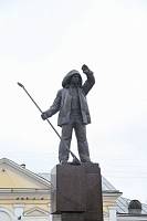 Открытие монумента металлургу в Электростали