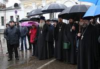 Открытие монумента металлургу в Электростали