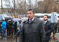 Открытие монумента металлургу в Электростали