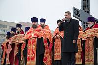 Освящение поклонного креста в Черноголовке