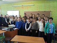 Открытый урок в Петровской школе