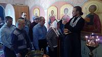 Молебен в Орехово-Зуевском психоневрологическом интернате