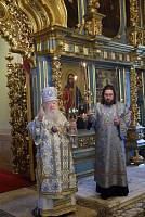 Праздник в честь иконы Божией Матери «Иверская» в Новодевичьем монастыре
