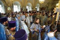 Праздник в честь иконы Божией Матери «Иверская» в Новодевичьем монастыре