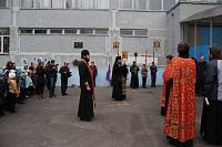 Открытие мемориальной доски в школе г. Куровское