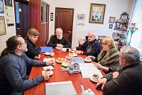 Рабочая встреча по восстановлению Знаменского храма села Ивановское в Троицком соборе г. Щелково