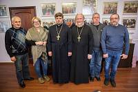 Рабочая встреча по восстановлению Знаменского храма села Ивановское в Троицком соборе г. Щелково