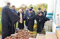 Выездное собрание духовенства Лосино-Петровского благочиния в деревне Щеглятьево