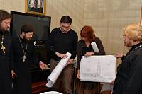 Выездное собрание духовенства Лосино-Петровского благочиния в деревне Щеглятьево