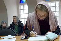 Начало занятий в школе звонарей в Кудиново