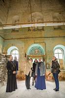 Совещание в Никольском храме села Оболдино Щелковского района