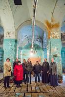 Совещание в Никольском храме села Оболдино Щелковского района