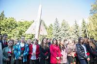 Открытие «Аллеи Героев» в микрорайоне Чкаловском г. Щелково