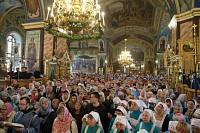 Престольный праздник в Богородицерождественском соборе г.&nbsp;Орехово-Зуево