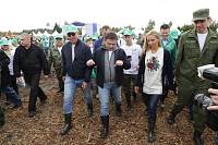 Акция «Наш лес. Посади свое дерево» в Щелковском районе