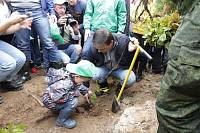 Акция «Наш лес. Посади свое дерево» в Щелковском районе