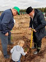 Акция «Наш лес. Посади свое дерево» в Щелковском районе