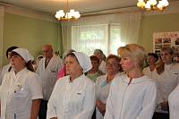 Освящение госпиталя в г.Ногинск-9