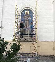 Реставрация храма в селе Дмитровский Погост