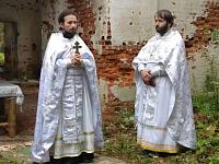 Литургия в храме Рождества Христова села Илькодино