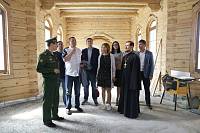 Рабочий визит в Георгиевский храм поселка Загорянский