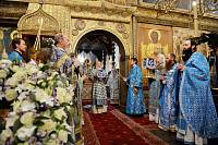 Божественная литургия в&nbsp;Успенском соборе Московского Кремля