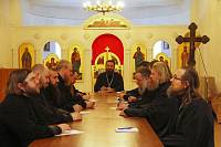 Собрание настоятелей храмов Павлово-Посадского благочиния